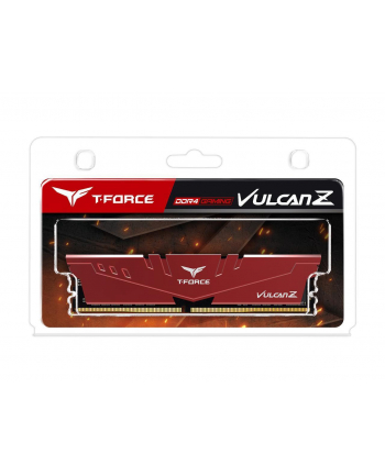 Team Group Pamięć Vulcan Z DDR4 8GB 3000MHz CL16 1.35V XMP 2.0 Czerwona
