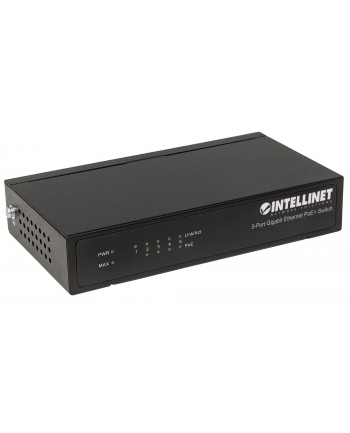 intellinet network solutions Intellinet Gigabit Switch PoE+ 5x RJ45 60W Desktop Metal Case