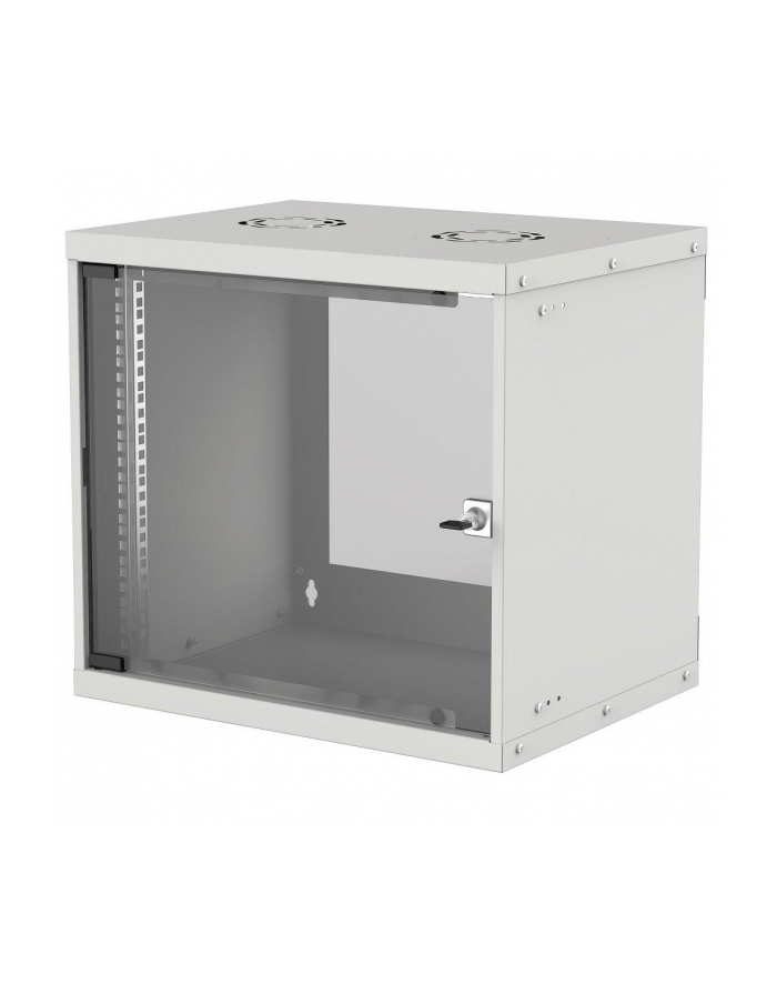 intellinet network solutions Intellinet Szafa wisząca 19'' 540/560mm szklane drzwi, flat pack, szara główny