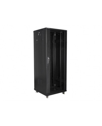 Lanberg szafa stojąca rack 19'' 32U/600x600mm czarna (drzwi szklane)