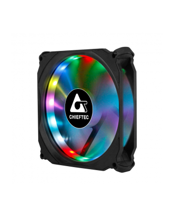 Chieftec CF-1225RGB wentylator TORNADO RGB do obudów - 120x120x25mm -  6pin