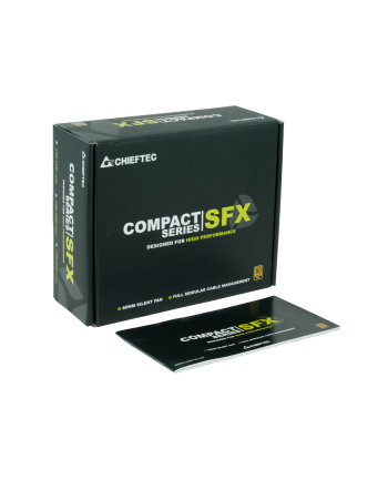 Chieftec zasilacz SFX serii COMPACT - CSN-450C, 450W, 8cm fan