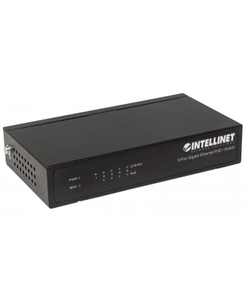 intellinet network solutions Intellinet Gigabit Switch PoE+ 5x RJ45 60W Desktop Metal Case nr 2