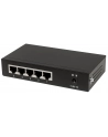 intellinet network solutions Intellinet Gigabit Switch PoE+ 5x RJ45 60W Desktop Metal Case - nr 54