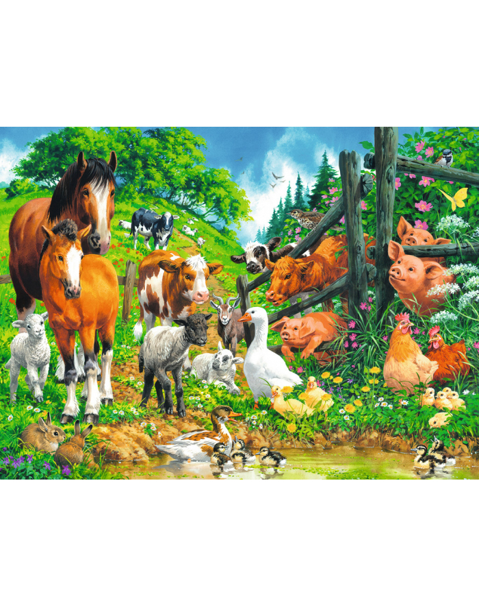 Puzzle 100el. Zwierzęta razme 106899 RAVENSBURGER główny