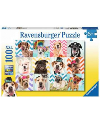 Puzzle 100el. Zabawne psy 108701 RAVENSBURGER