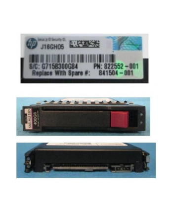 Hewlett Packard Enterprise DR SSD 400GB 12G 2.5 SAS MSA MU