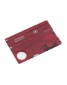 victorinox *Scyzoryk SwissCard Lite z diodš , transparentny czerwony        0.7300.T - nr 4