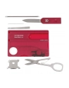 victorinox *Scyzoryk SwissCard Lite z diodš , transparentny czerwony        0.7300.T - nr 5
