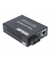 intellinet Media konwerter Gigabit PoE+  1000Base-T RJ45/1000Base-LX (SC) SM 20km - nr 44