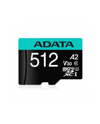 adata Karta microSD Premier Pro 512 GB UHS1 U3 V30 A2 + adapter nr 1