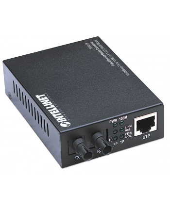 intellinet Konwerter 10/100Base-TX RJ45/1000Base-FX (MM ST) 2km 1310nm nr 1