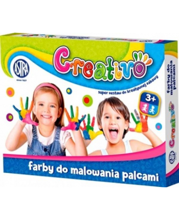 Farby do malowania palcami ASTRA CREATIVO