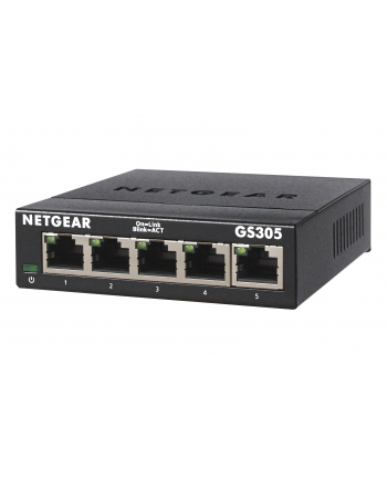 netgear Przełącznik niezarządzalny GS305 5-port 5xGE