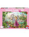 Schmidt Spiele Puzzle Beautiful fairy in the magic forest 200 - 56197 - nr 2