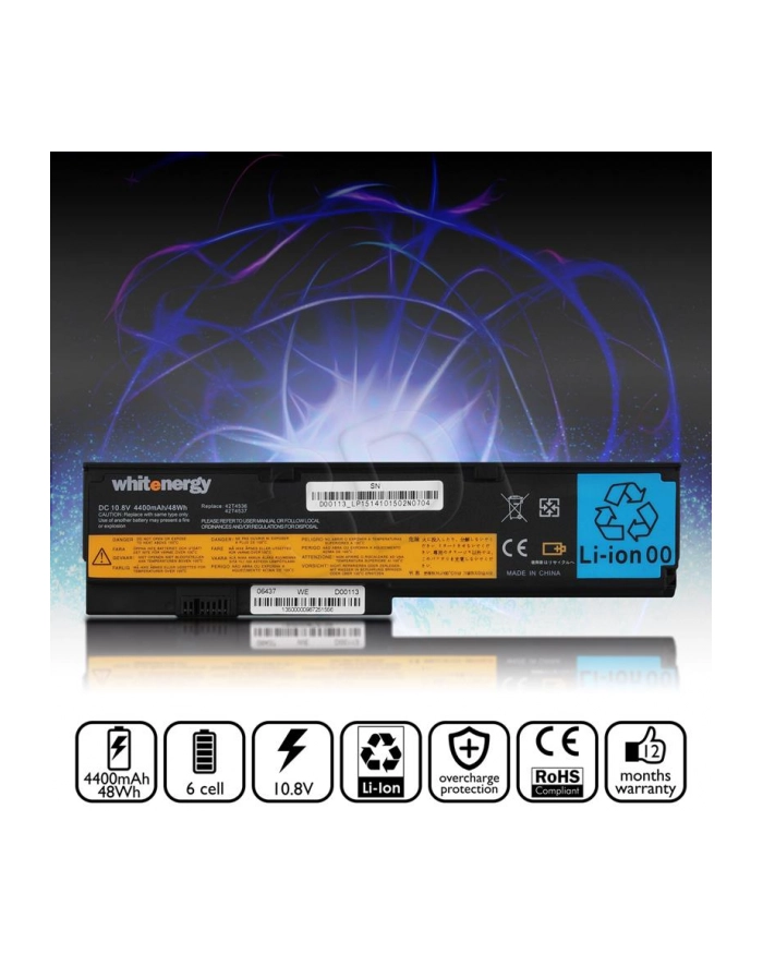 WHITENERGY BATERIA LENOVO THINKPAD X200 główny