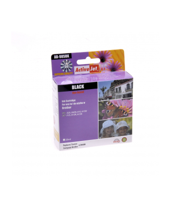 ActiveJet AB-985Bk tusz czarny do drukarki Brother (zamiennik LC985Bk) nr 1