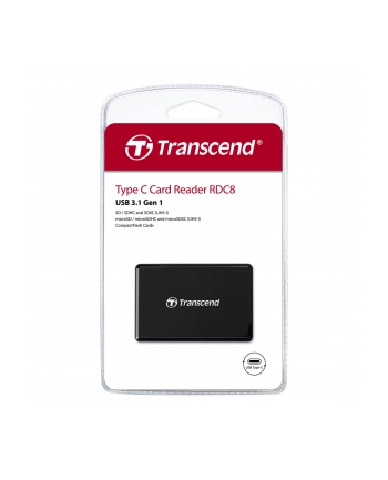 Transcend All-in-1 Multi Memory Card Reader, USB 3.1 Gen 1, Type C nr 1