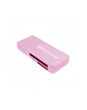 Transcend card reader USB 3.1 Gen 1 SD/microSD, pink - nr 8