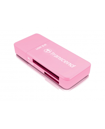 Transcend card reader USB 3.1 Gen 1 SD/microSD, pink