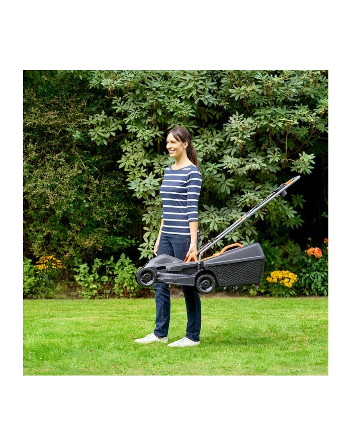 black+decker BLACK + DECKER Lawnmower BEMW351, 32cm (black / orange, 1,000 watts) główny