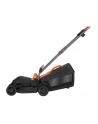 black+decker BLACK + DECKER Lawnmower BEMW351, 32cm (black / orange, 1,000 watts) - nr 9