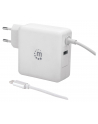 Manhattan Ładowarka Power Delivery USB-C 5V-20V do 60W USB-A 5V do 2.4A biała - nr 23