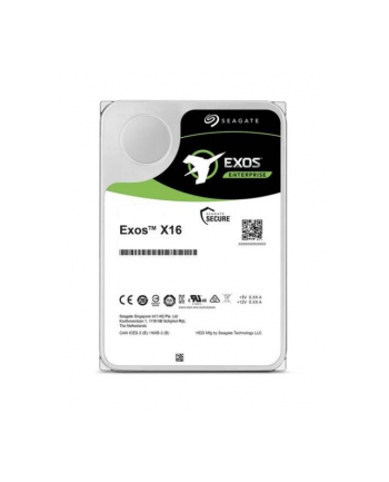 Dysk Seagate Exos X16, 3.5'', 14TB, SATA/600, 7200RPM, 256MB cache