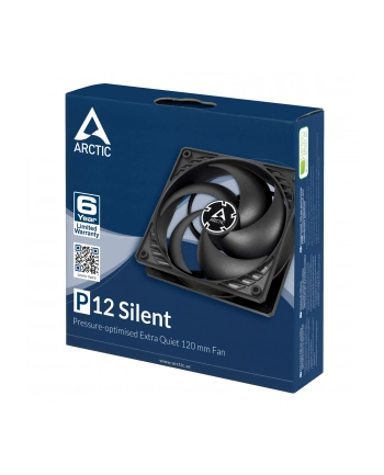 Arctic fan  P12 Silent (black/black)