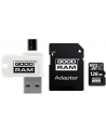 Karta pamięci z adapterem i czytnikiem kart GoodRam All in one M1A4-1280R12 (128GB; Class 10; Adapter  Czytnik kart MicroSDHC  Karta pamięci) - nr 5