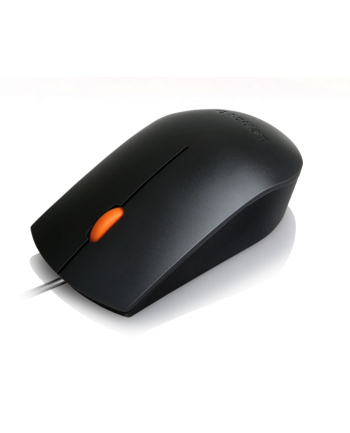 Mysz Lenovo 300 USB Mouse GX30M39704 (optyczna; 1600 DPI; kolor czarny)