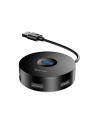 Hub USB Baseus CAHUB-F01 (3x USB 2.0; 1x USB 3.0; kolor czarny) - nr 10