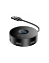 Hub USB Baseus CAHUB-F01 (3x USB 2.0; 1x USB 3.0; kolor czarny) - nr 3