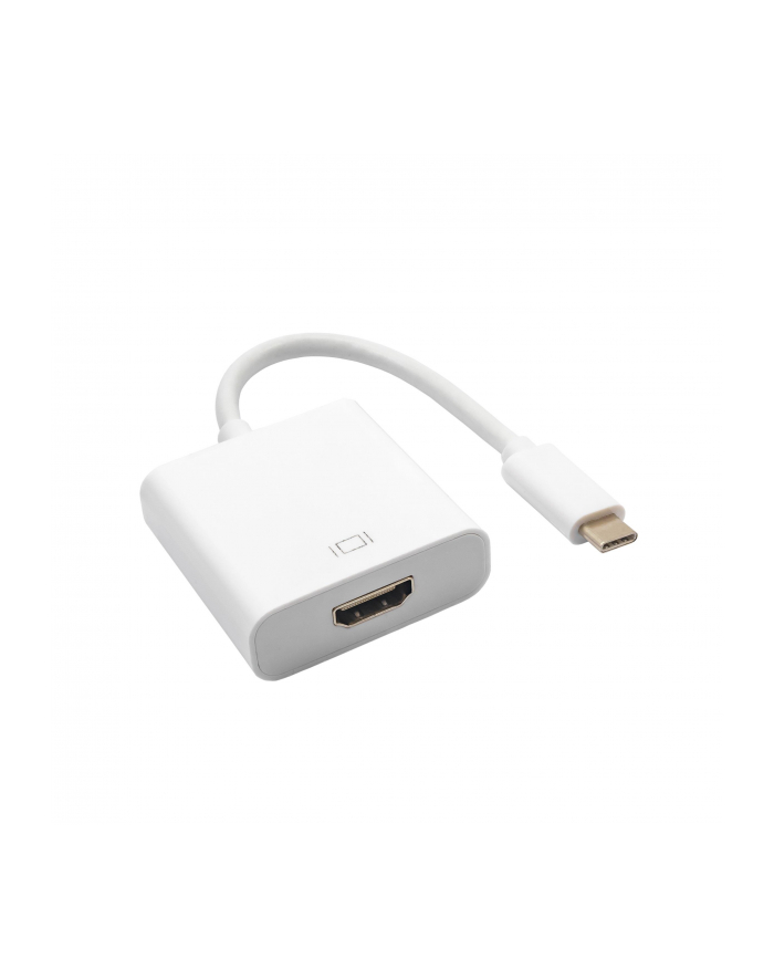 Adapter Akyga AK-AD-53 (USB 30 typu C  USB 31 typu C M - HDMI F; 0 15m; kolor biały) główny