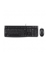 Zestaw klawiatura + mysz membranowa Logitech MK 120 920-002540 (USB 20; (DE); kolor czarny; optyczna; 1000 DPI) - nr 157
