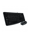 Zestaw klawiatura + mysz membranowa Logitech MK 120 920-002540 (USB 20; (DE); kolor czarny; optyczna; 1000 DPI) - nr 158