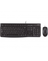 Zestaw klawiatura + mysz membranowa Logitech MK 120 920-002540 (USB 20; (DE); kolor czarny; optyczna; 1000 DPI) - nr 2