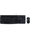 Zestaw klawiatura + mysz membranowa Logitech MK 120 920-002540 (USB 20; (DE); kolor czarny; optyczna; 1000 DPI) - nr 61