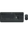 Zestaw klawiatura + mysz Logitech MK540 ADVANCED 920-008675 (USB 20; (DE); kolor czarny; optyczna; 1000 DPI) UKŁAD NIEMIECKI !! - nr 16