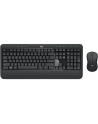 Zestaw klawiatura + mysz Logitech MK540 ADVANCED 920-008675 (USB 20; (DE); kolor czarny; optyczna; 1000 DPI) UKŁAD NIEMIECKI !! - nr 1