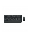 Zestaw klawiatura + mysz Logitech MK540 ADVANCED 920-008675 (USB 20; (DE); kolor czarny; optyczna; 1000 DPI) UKŁAD NIEMIECKI !! - nr 20