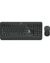 Zestaw klawiatura + mysz Logitech MK540 ADVANCED 920-008675 (USB 20; (DE); kolor czarny; optyczna; 1000 DPI) UKŁAD NIEMIECKI !! - nr 34