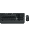 Zestaw klawiatura + mysz Logitech MK540 ADVANCED 920-008675 (USB 20; (DE); kolor czarny; optyczna; 1000 DPI) UKŁAD NIEMIECKI !! - nr 70