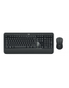 Zestaw klawiatura + mysz Logitech MK540 ADVANCED 920-008675 (USB 20; (DE); kolor czarny; optyczna; 1000 DPI) UKŁAD NIEMIECKI !! - nr 79