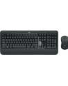 Zestaw klawiatura + mysz Logitech MK540 ADVANCED 920-008675 (USB 20; (DE); kolor czarny; optyczna; 1000 DPI) UKŁAD NIEMIECKI !! - nr 80