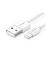 Kabel UGREEN 20728 (USB 20 M - Lightning M; 1m; kolor biały) - nr 14