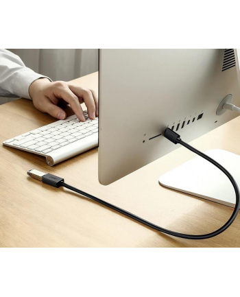 Kabel UGREEN 10368 (USB 30 M - USB 30 F; 1m; kolor czarny)