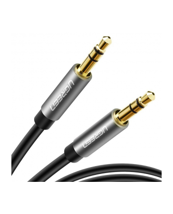 Kabel UGREEN 10733 (Jack 3 5 mm M - Jack 3 5 mm M; 1m; kolor szary)