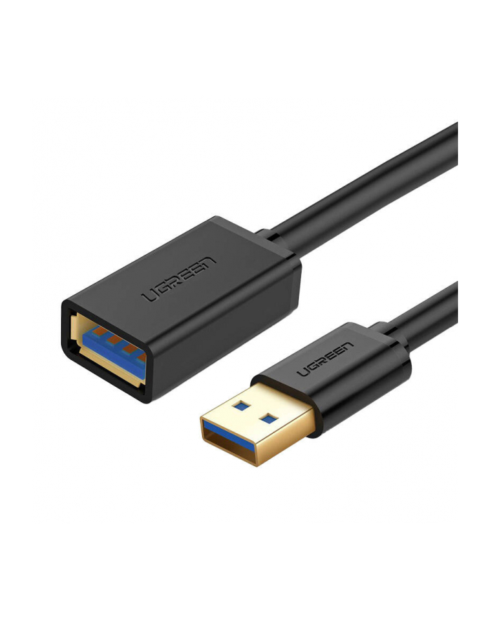 Kabel UGREEN 30126 (USB 30 M - USB 30 F; 1 5m; kolor czarny) główny
