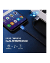 Kabel UGREEN 60144 (Micro USB M - USB 30 M; 0 25m; kolor czarny) - nr 10